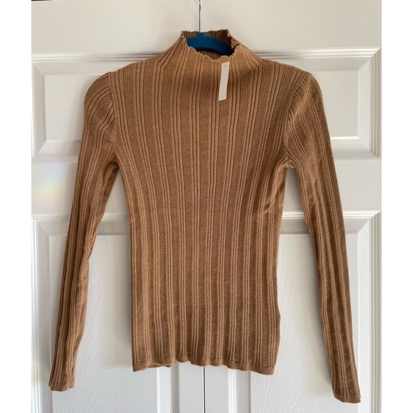 Madewell Leaton Mockneck Pullover Sweater Size Small - Picture 2 of 3